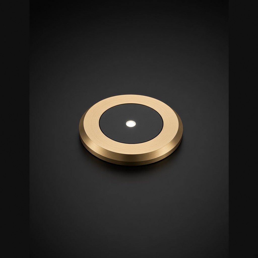 ILEN Brass Disc Accent