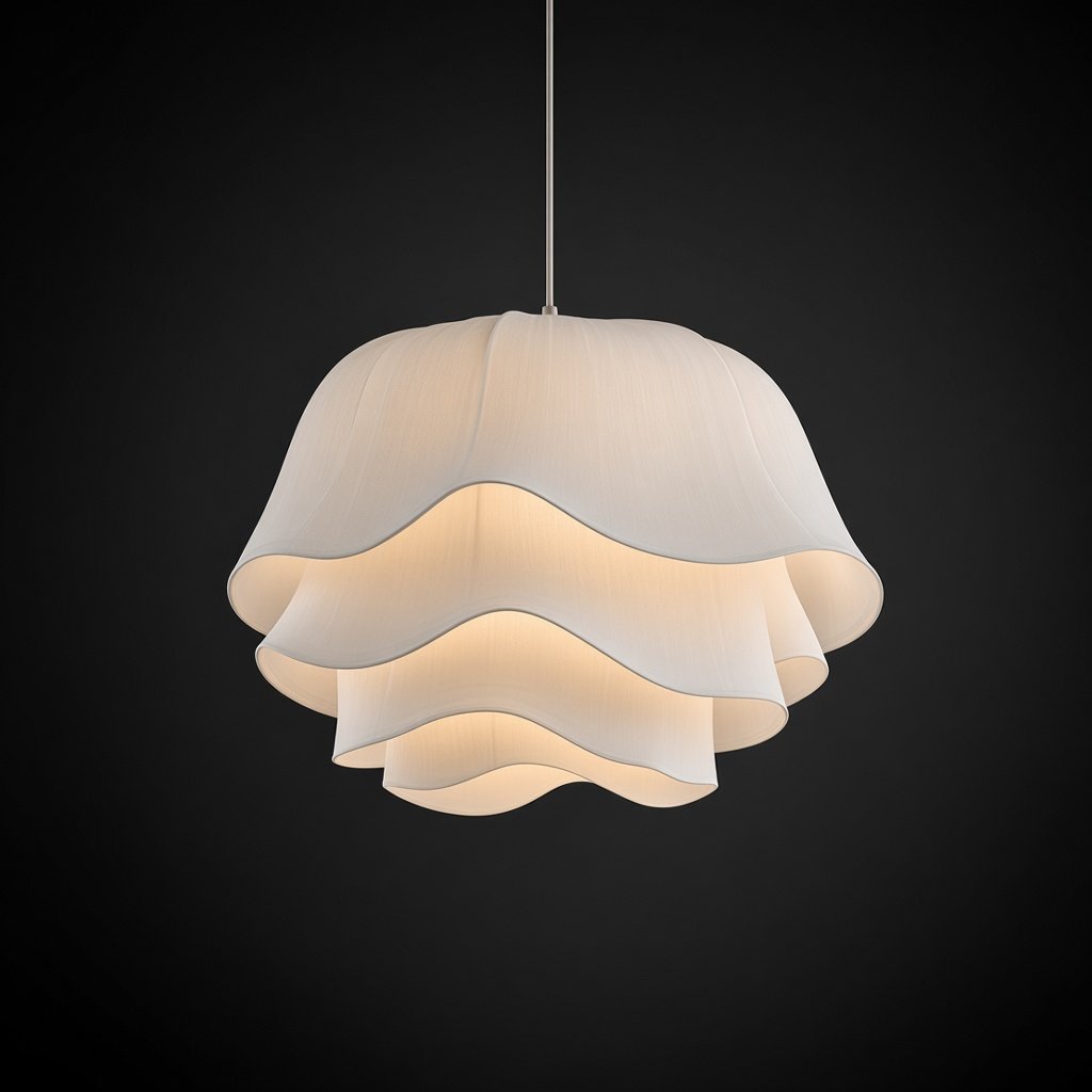 ILEN Wave Fabric Pendant